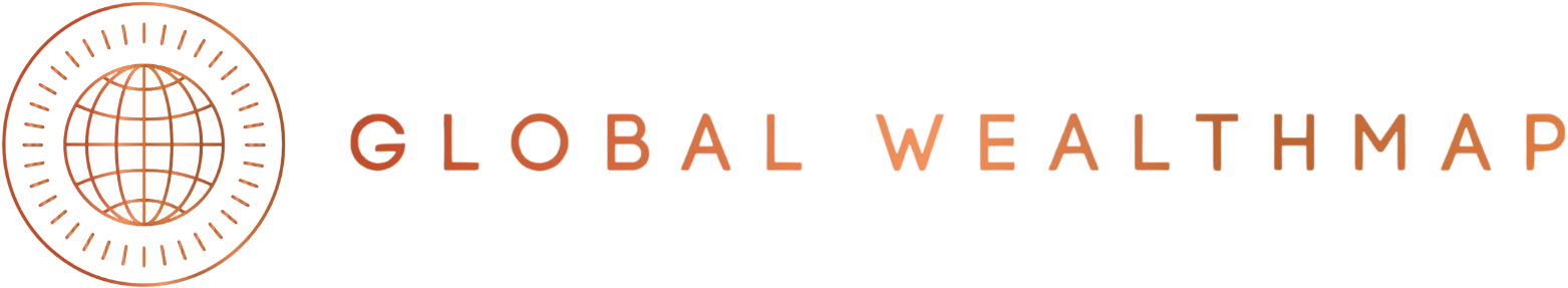 Global Wealth Map logo - transparent background